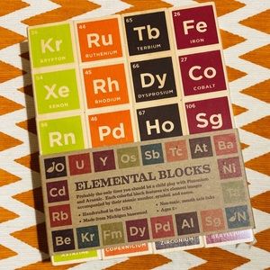 Uncle Goose Elemental Blocks - SEALED / NWT